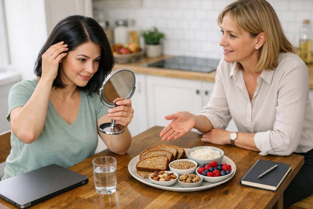 regime sans gluten repousse cheveux