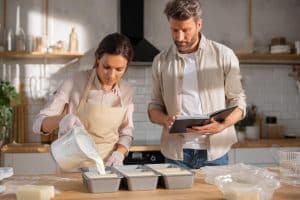 savon lait de chevre maison nourrissant